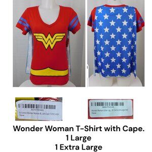 Wonder Woman T-Shirt with Cape.